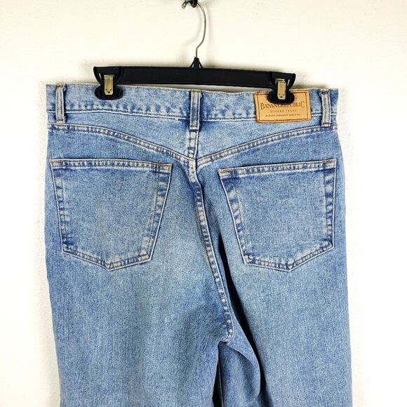 Men's Banana Republic Rugged Preshrunk Stonewashed Medium Denim Wash Keans 36/32 - Picture 3 of 13